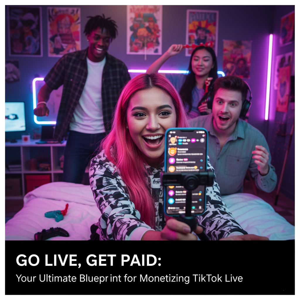 Go Live, Get Paid: Your Ultimate Blueprint for Monetizing TikTok Live