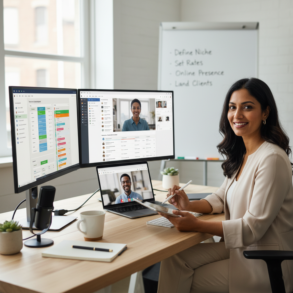 The Remote Right-Hand: Your Step-by-Step Blueprint to Profitable Virtual Assistance