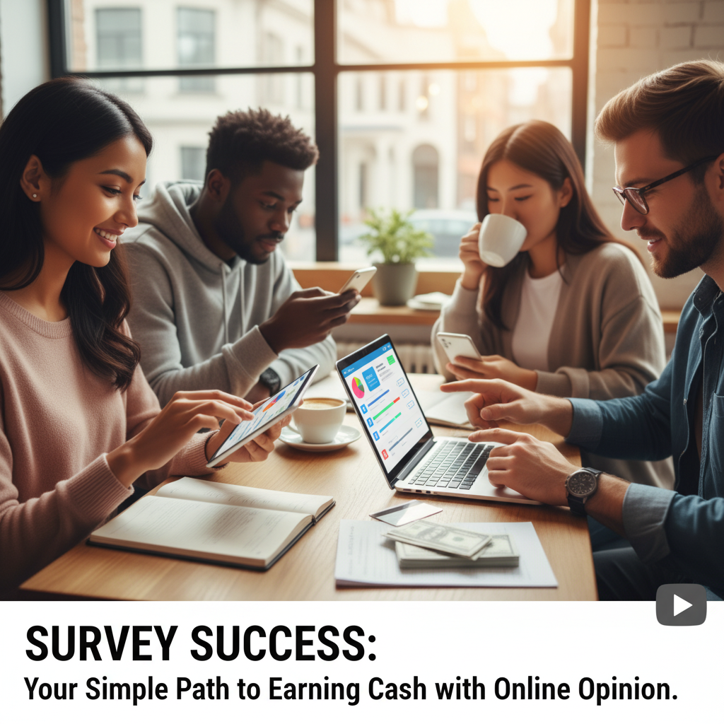 Survey Success: Your Simple Path to Earning Cash with Online Opinion